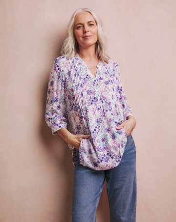 Julipa Pintuck Dobby Tunic
