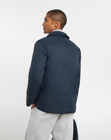 Navy Padded Shacket