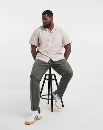 Jack & Jones Cody Poplin Resort Shirt - Natural