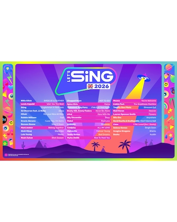 Let's Sing 2026 with 2 USB Microphones (Nintendo Switch)