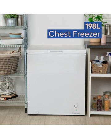 Russell Hobbs RH198CF0E1W 198 Litre Chest Freezer - White