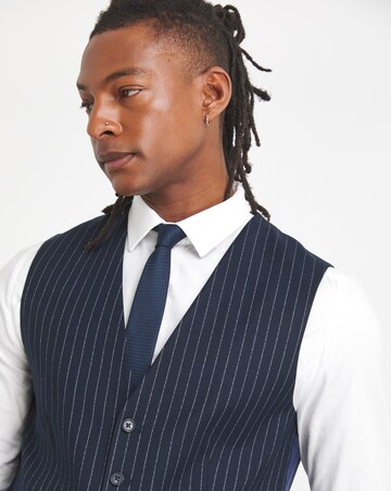 Pinstripe Suit Waistcoat