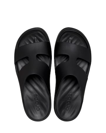 Crocs Black Getaway Platform Strap Sandal