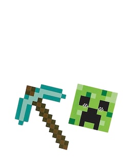 Minecraft Pickaxe &amp; Mask Set