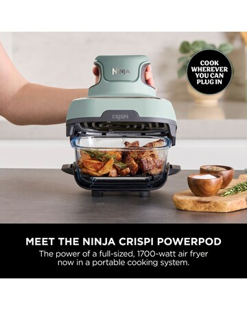 Ninja Crispi 4-in-1 Portable Air Fryer - Sage