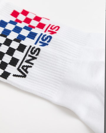 VANS Classic Check Crew 3 Pack Socks