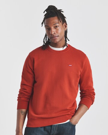 Levi's Housemark Classic Crew Sweat - Red