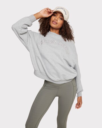 Chelsea Peers Branded Oversized Long Sleeve Sweatshirt