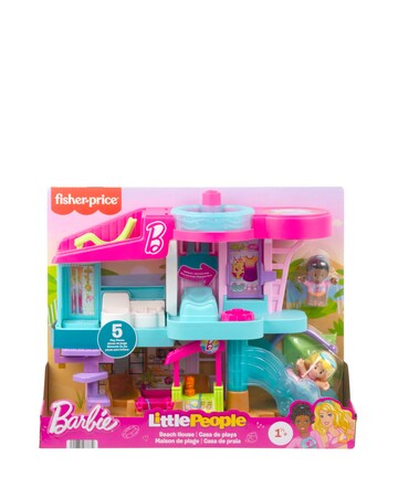 Fisher-Price Little People Barbie Beach House Toddler Playset