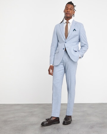 Wool Blend Suit Trouser
