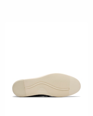 Clarks Bratton Loafer - Navy Leather