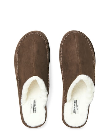 Jack & Jones Manor Moc Mule Slipper - Brown