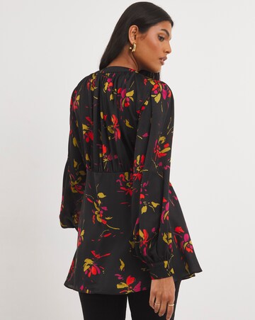 Joanna Hope Satin Blouse