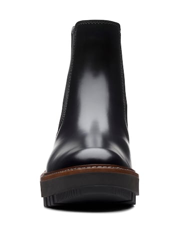 Clarks Orianna Suede Wedge Boots D Fit