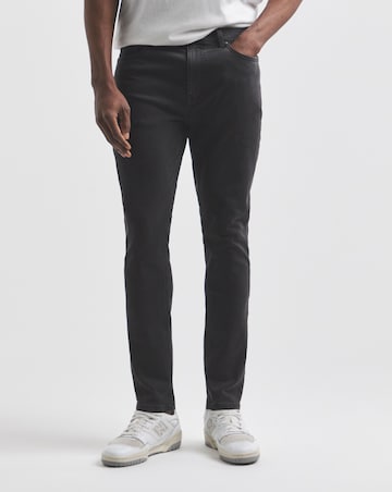 Union Skinny Fit Stretch Jeans Black