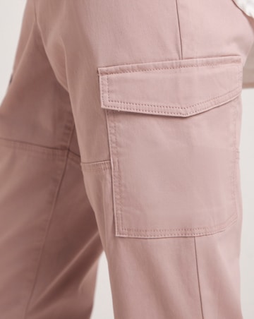 Blush Stretch Utility Tapered Chino Trousers