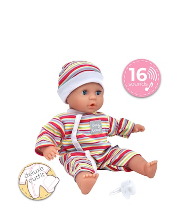 12-Inch Teeny Tiny Tears Baby with 16 Sounds