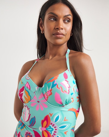 Padded Underwired Plunge Swimsuit