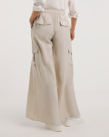Stone Cargo Palazzo Trousers