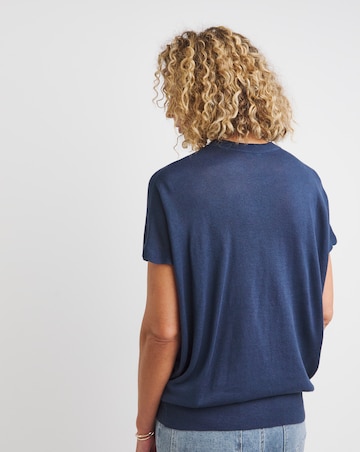 Leopard Star Short Sleeve Jumper