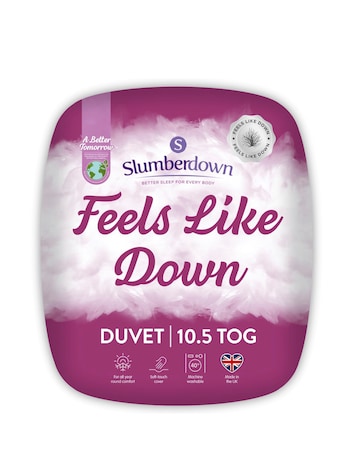 Slumberdown Feels Like Down 10.5 Tog Duvet