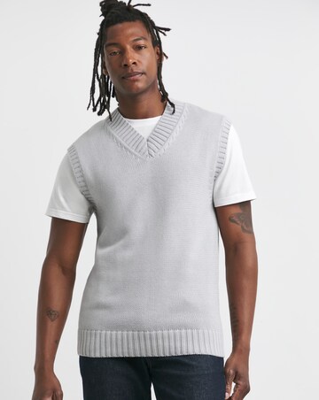 Grey Cricket Vest