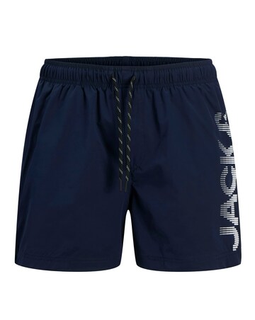 Jack & Jones Maui Logo Swim Short - Navy