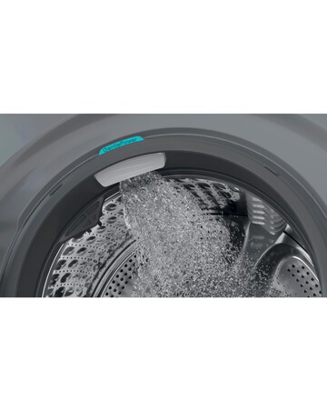 Hotpoint H899ADSGPOWERUK, 9kg, 1400rpm Washing Machine - Silver + Installation