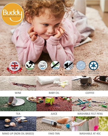 Buddy Washable & Stain Resistant Rug Circle