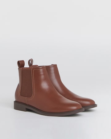 Bettina Classic Ankle Chelsea Boots - Extra Wide Fit (EEE)