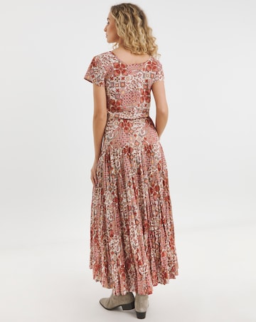 Joe Browns Tabitha Crinkle Cotton Maxi Dress