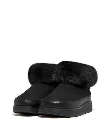FitFlop Gen FF Mini Suede Shearling Warm Boots Standard Fit
