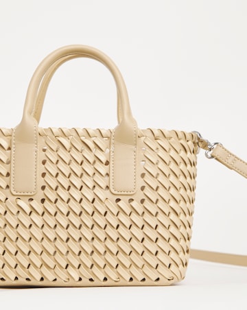 Mini Weave Tote Bag