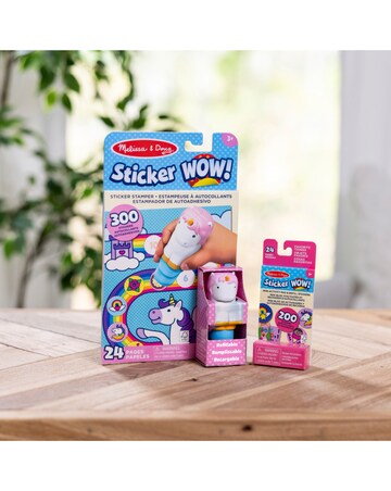 Melissa & Doug Sticker WOW Unicorn Bundle