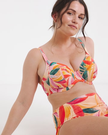 Elomi Sancho Beach Mid Rise Bikini Brief Mango