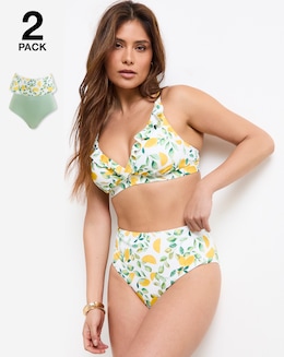 Simply Be Value (2 Pack) Bikini Bottoms
