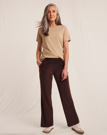 Julipa Jersey Cord Pull On Trouser