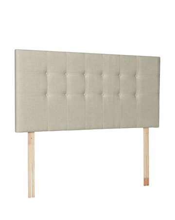 Airsrpung Blyth Buttoned Fabric Headboard