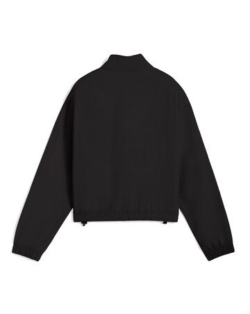 Puma Her Relaxed Woven 1/2 Zip Crew