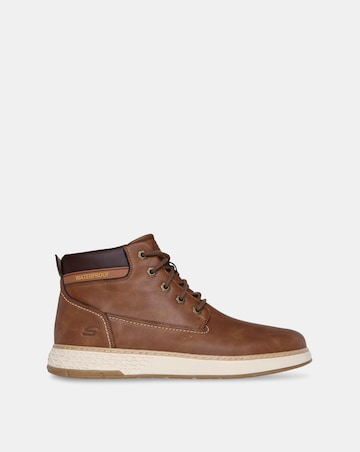 Skechers Garlan Deno Waterproof Boot - Brown