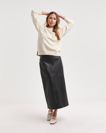 Anthology High Neck Raglan Sleeve Jumper