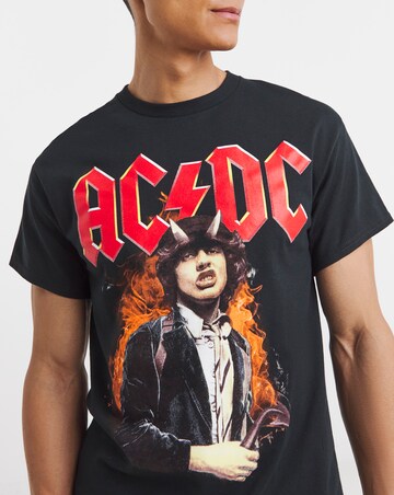 ACDC Graphic Band T-Shirt - Black