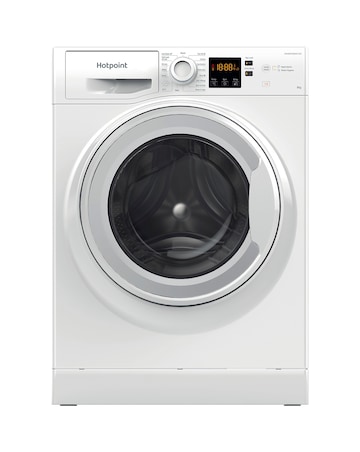 Hotpoint NSWM 864CWUKN, 8kg, 1600rpm Washing Machine - White + install