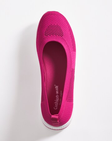 Cushion Walk Fly Knit Ballerina E Fit