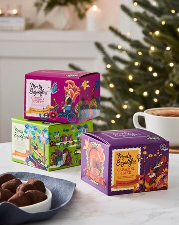 Monty Bojangles Choccy Scoffy, Caramel Haze & Pistachio Marooned bundle