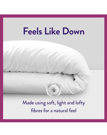 Slumberdown Feels Like Down 10.5 Tog Duvet