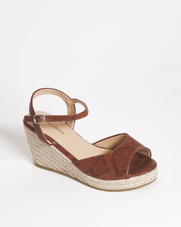 Peep Toe Espadrille - Extra Wide Fit (EEE)