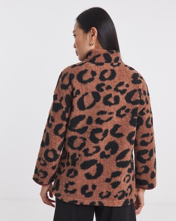 Borg Zip Through Jacket