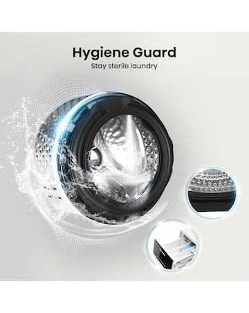 Hisense 3S Series WD3S1043BW3 WiFi-enabled 10kg Washer Dryer - White