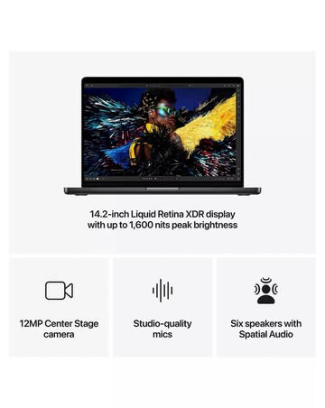 Apple MacBook Pro (M4, 2024) 14in 12-Core CPU 16-Core GPU 24GB 512GB - Silver